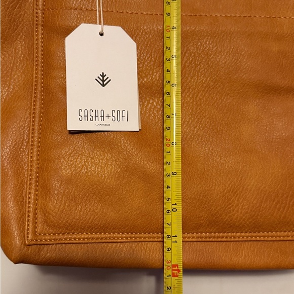 Sasha + Sofi Addison Tote Vegan Leather NWT MMS Studio - Picture 8 of 8